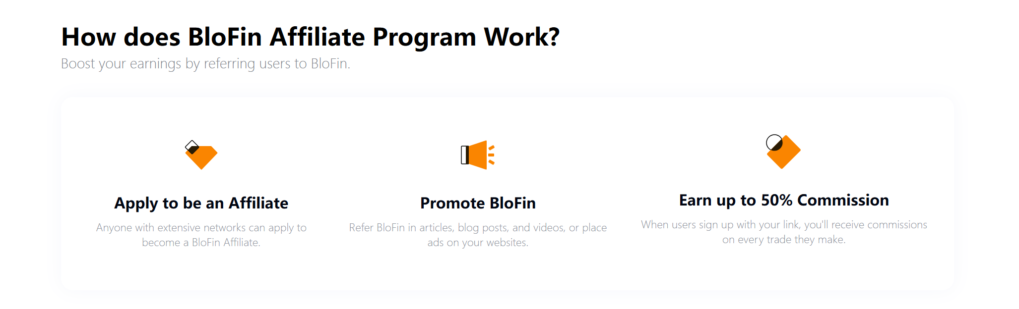 Programma affiliate BloFin