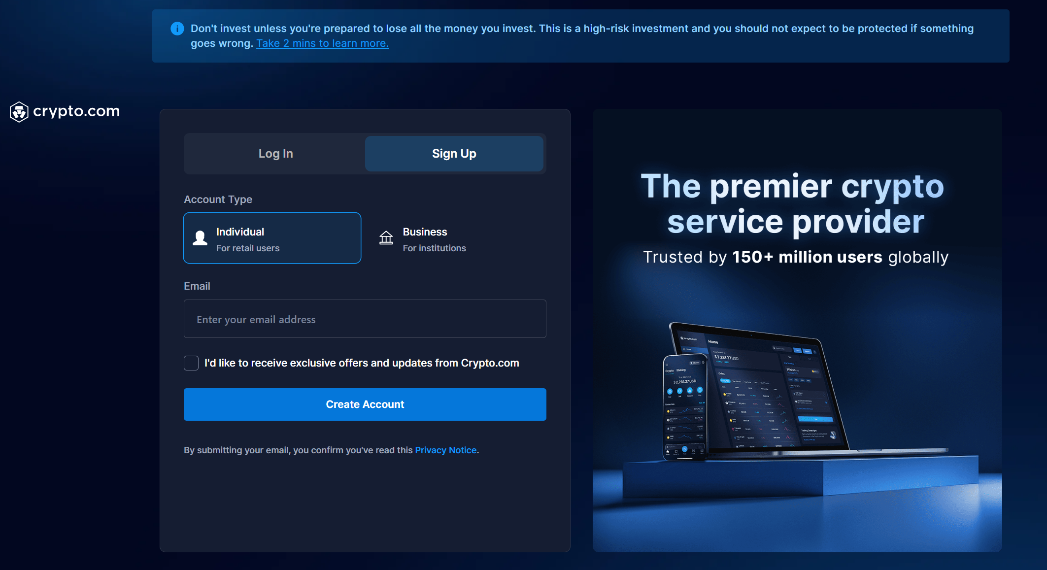 Programma referral Crypto.com